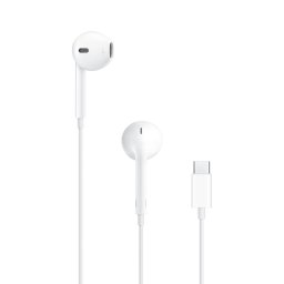 Casti Apple EarPods, USB-C, alb