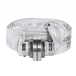 Set 20 m furtun plat cu cuple storz 2''/51 mm din tesatura textila , presiune max 8 bari , cod THC 0288