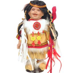 Păpușă indiană din porțelan Istas
