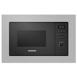 Cuptor cu microunde Heinner HMW-MD20BISS, incorporabil, 20 litri, 800 W, grill, 5 trepte de putere, inox