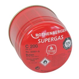 Butelie cartus Supergas C 200