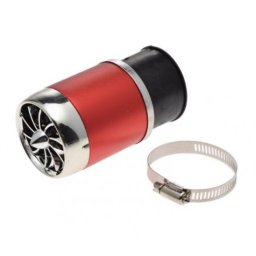 Filtru aer sport scuter 26mm-48mm (rosu)