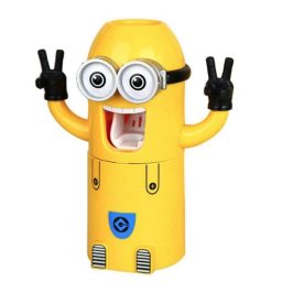 Dozator Minion pasta de dinti si suport periute