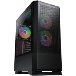 Carcasa MX430 Mesh RGB Middle Tower Fara sursa ATX,mATX,mITX Black