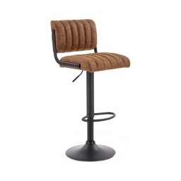 Scaun de bar 109x46 cm negru/maro