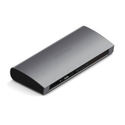 Statie de andocare Satechi Thunderbolt 4 Dock, 40 Gbps, PD 96 W, versiune EU, gri spatial