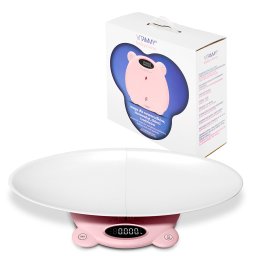 Cantar electronic Vitammy Babycinno, 4 in 1, pentru nou-nascuti, bebelusi, copii si adulti, tava...