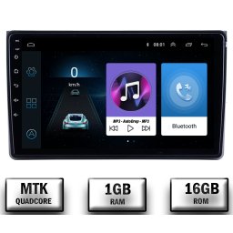 Navigatie Audi A4(B6 B7) Seat Exeo, Android 10, P-Quadcore 1GB RAM + 16GB ROM, 9 Inch - AD-BGP9001+AD-BGRKIT425