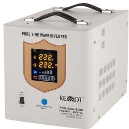 UPS CENTRALE TERMICE SINUS PUR 2000VA/1200W KEMOT URZ3407