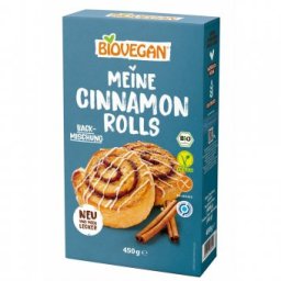 Mix pentru rulouri cu scortisoara,fara gluten bio Biovegan, 450g