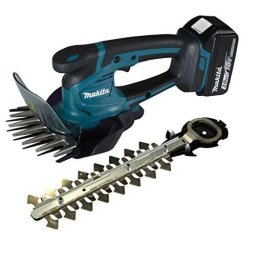 Foarfeca pentru Gazon Makita DUM604RFX 18V cu Acumulator 3.0Ah si Incarcator Albastru/Negru