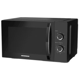 Cuptor cu microunde Heinner HMW-MD25MBK, 25 litri, 800 W,5 trepte, mecanic, negru