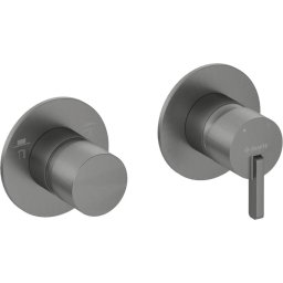 SILIA - Baterie de duș cu comutator de duș BQS_D46P Finisaj: Titan