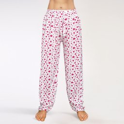 Pantaloni Damă Pijama Serena Model 'Love Is In the Air' Confort si Romantism