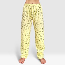Pantaloni Damă Pijama Serena Model 'Hey Tweety' Lejeritate si Buna Dispoziție