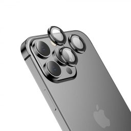 Protectie Camera iPhone 14 Pro iPhone 14 Pro Max Negru