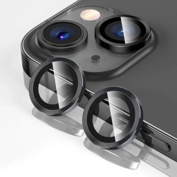 Protectie Camere iPhone 15 iPhone 15 Plus Negru