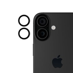 Protectie Camere iPhone 16 iPhone 16 Plus Negru