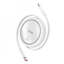 Free2Pull Mini, USB-C male - USB-C male, 1m, White