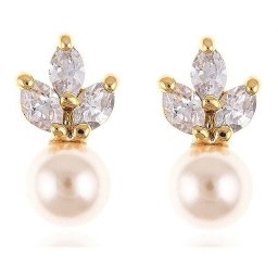 Cercei Borealy Perle Ivory Shell Gold