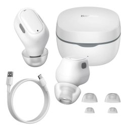 Casti wireless Earphones TWS Bowie WM01 (white)