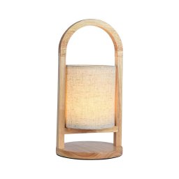 Lampă de birou LED tactilă, încărcabilă, dimabilă, 1,5W, 3000K, 1800 mAh, bej