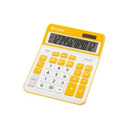 Calculator de birou 12 digiți, 206 x 155 x 35 mm, Eleven CDC120, alb/portocaliu