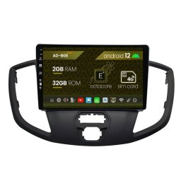 Navigatie Ford Transit (2014-2020), Android 12,E-Octacore 2GB RAM + 32GB ROM, 9 Inch - AD-BGE9002+AD-BGRKIT123V2
