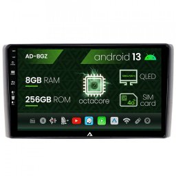 Navigatie Iveco Daily (2006-2014), Android 13, Z-Octacore 8GB RAM + 256GB ROM, 9 Inch - AD-BGZ9008+AD-BGRKIT361V2