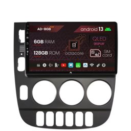 Navigatie Mercedes Benz ML W163 (1998-2005), Android 13, B-Octacore 6GB RAM + 128GB ROM, 9 Inch - AD-BGB9006+AD-BGRKIT405V2