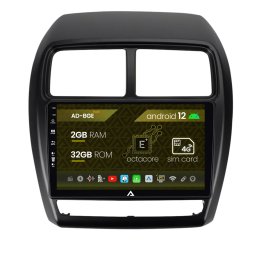 Navigatie Mitsubishi ASX (2016-2019), Android 12, E-Octacore 2GB RAM + 32GB ROM, 9 Inch - AD-BGE9002+AD-BGRKIT267V2