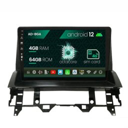 Navigatie Mazda 6 (2002-2008), Android 13, A-Octacore 4GB RAM + 64GB ROM, 10.1 Inch - AD-BGA10004+AD-BGRKIT321V2