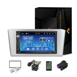 [KIT] MP5 Player pentru Toyota Avensis WinCE, Bluetooth, USB, CardSD, Camera Marsarier, Auxiliar, Mirrorlink, Touchscreen, - AD-BGP7010B+BGRTO1252DIN - AD-BGP