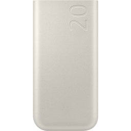 Acumulator extern Samsung EB-P4520XUEGEU, 20000mAh, 45W, PD, 3x USB-C, Bej