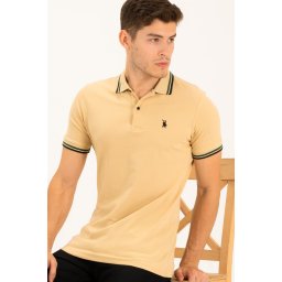 Tricou polo de barbati, dewberry