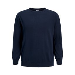Jack & Jones Plus Pulover bleumarin