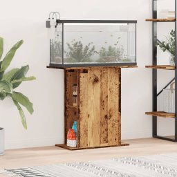 Suport de acvariu, lemn vechi, 36x75x72,5 cm, lemn prelucrat GartenMobel Dekor