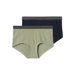 NAME IT Chiloţi albastru noapte / gri argintiu / oliv