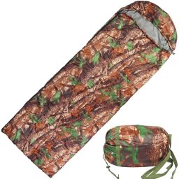 Sac de dormit 0,95 kg camuflaj 3D Hardwood