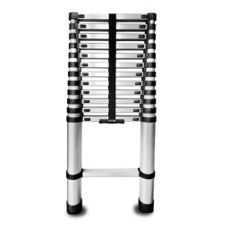 Scara aluminiu telescopica, Drabest, 13 trepte, max 125 kg, 1.07-3.8 m