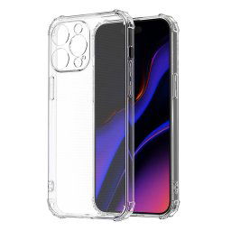BestCase® Husa Anti Shock 1.5MM, Compatibila Cu Apple iPhone 16 Pro Max, Rezistenta La Socuri, Transparent