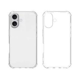 BestCase® Husa Anti Shock 1.5MM, Compatibila Cu Apple iPhone 16 Plus, Rezistenta La Socuri, Transparent