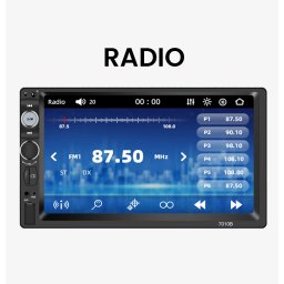 [KIT] MP5 Player pentru Volkswagen, WinCE, Bluetooth, USB, CardSD, Camera Marsarier, Auxiliar, Mirrorlink, Touchscreen, - AD-BGP7010B+AD-BGRVW0072DIN
