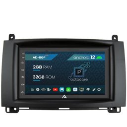Navigatie Mercedes Benz Sprinter, Viano, Vito, A B Class, Crafter, Android 12, P-Octacore 2GB RAM + 32GB ROM, 7 Inch - AD-BGP1002+AD-BGRBE0032DIN