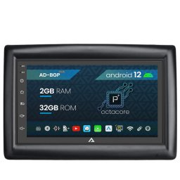 Navigatie Renault Megane 2 (2002-2009), Android 12, P-Octacore 2GB RAM + 32GB ROM, 7 Inch - AD-BGP1002+AD-BGRRE0032DIN