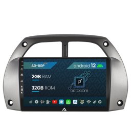 Navigatie Toyota RAV4 (2001-2006), Android 12, P-Octacore 2GB RAM + 32GB ROM, 9 Inch - AD-BGP9002+AD-BGRKIT109
