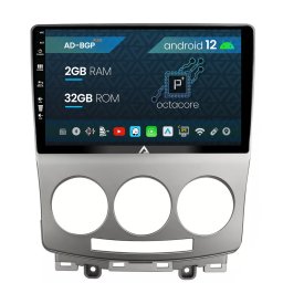 Navigatie Mazda 5 (2005-2010), Android 12, P-Octacore 2GB RAM + 32GB ROM, 9 Inch - AD-BGP9002+AD-BGRKIT324