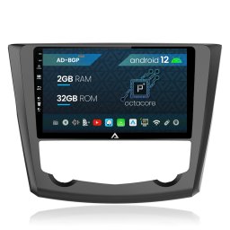 Navigatie Renault Kadjar, Android 12, P-Octacore 2GB RAM + 32,GB ROM, 9 Inch - AD-BGP9002+AD-BGRKIT364
