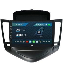 Navigatie Chevrolet Cruze (2008-2014), Android 12, P-Octacore 2GB RAM + 32GB ROM, 9 Inch - AD-BGP9002+AD-BGRKIT237
