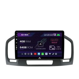 Navigatie Opel Insignia (2008-2013), Android 13, A-Octacore 4GB RAM + 64GB ROM, 9 Inch - AD-BGA9004+AD-BGRKIT254